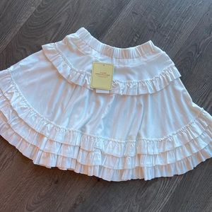 NWT E-land Cotton Tiered Skirt